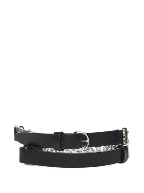 PINKO chain-detail belt - Black - zdjęcie produktu nr 1
