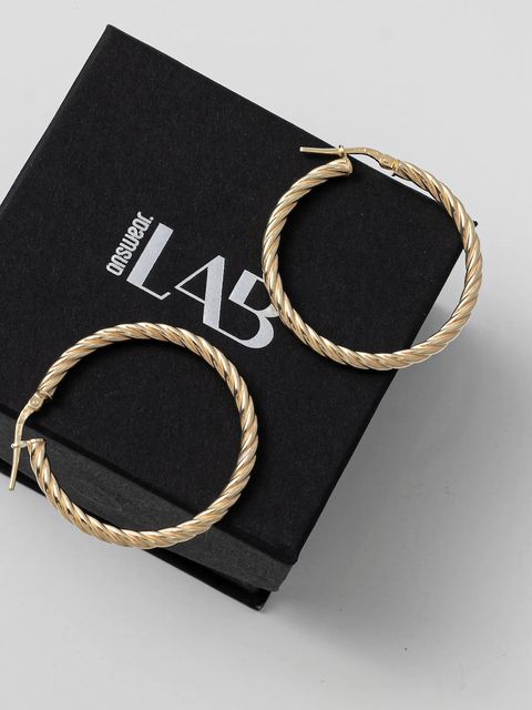 Answear.LAB kolczyki srebrne - zdjęcie produktu nr 2