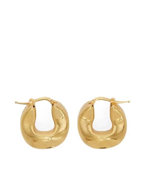 Jil Sander hoop earrings - Gold - zdjęcie produktu nr 1