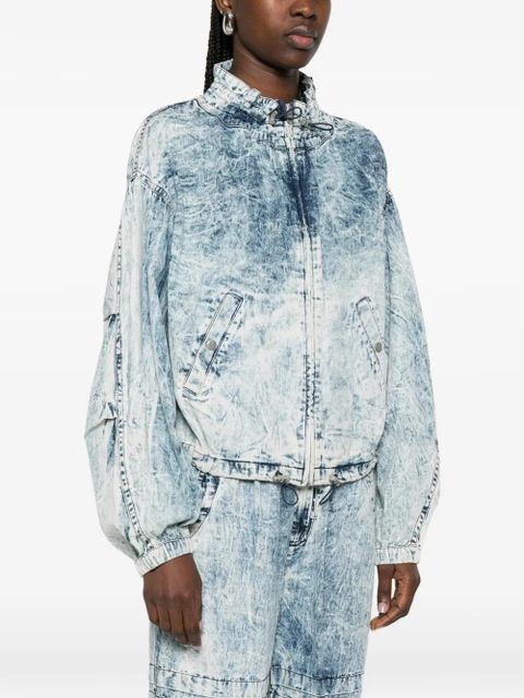 MARANT ÉTOILE zipped denim jacket - Blue