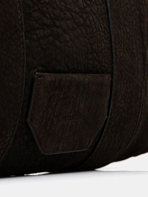 AllSaints torebka skórzana kolor brązowy W615XD