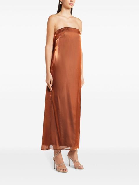 STAUD Casey maxi dress - Brown