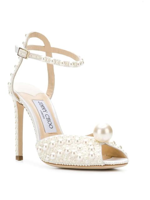 Jimmy Choo Sacora 100 sandals - White