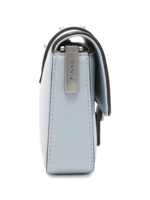 PINKO Baby Love Bag One stud embellished cross body bag - Blue