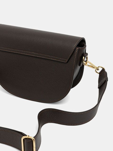 Answear.LAB torebka skórzana kolor brązowy - zdjęcie produktu nr 2