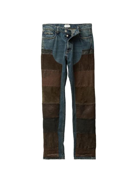 Versace patchwork panelled jeans - Blue - zdjęcie produktu nr 1