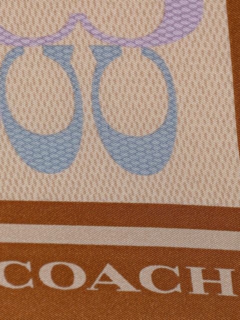 Coach apaszka jedwabna - zdjęcie produktu nr 2