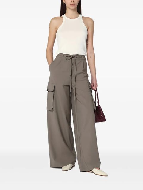Róhe drawstring trousers - Grey