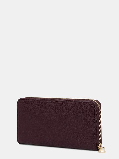 Patrizia Pepe portfel skórzany damski kolor bordowy CQ4879 L001 - zdjęcie produktu nr 2