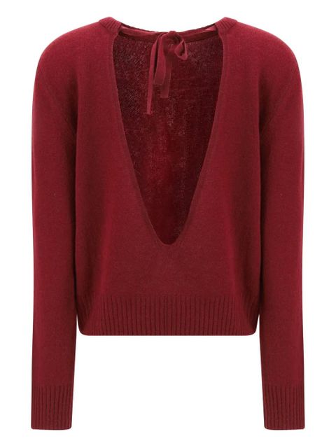 Marni tie-back sweater - Red - zdjęcie produktu nr 2