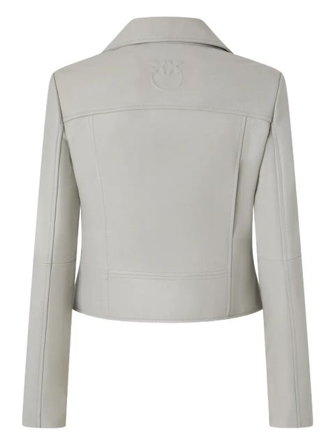 PINKO leather jacket - Grey - zdjęcie produktu nr 2