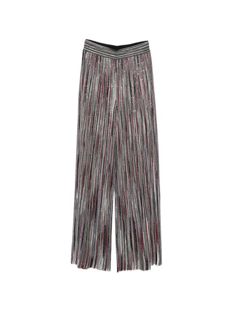 Missoni striped-pattern trousers - Grey - zdjęcie produktu nr 1