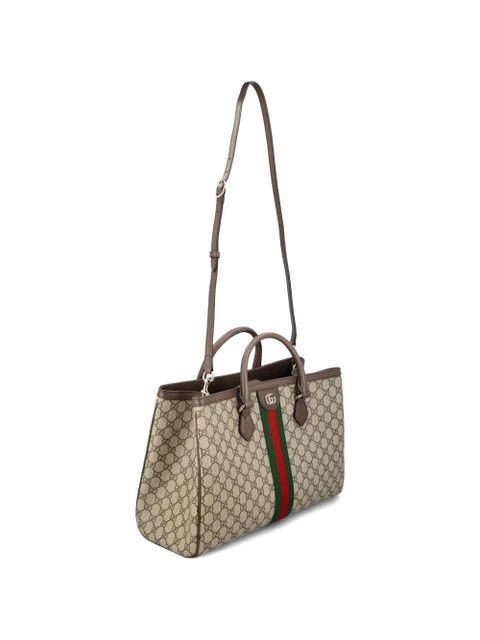 Gucci Ophidia monogram-pattern tote bag - Neutrals