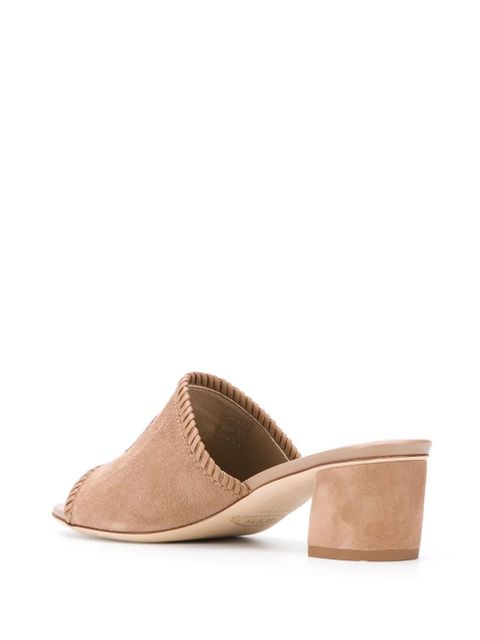 Tod's logo embroidered 55mm sandals - Brown - zdjęcie produktu nr 2