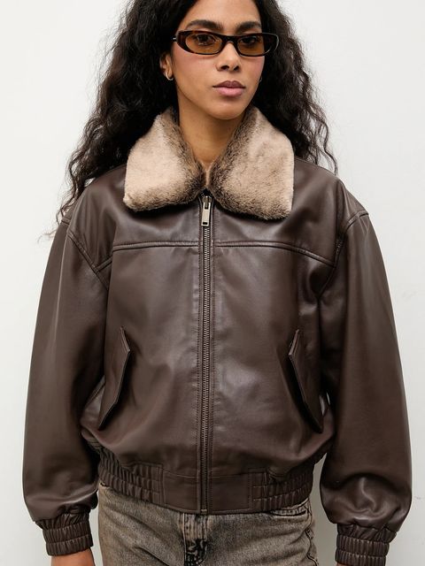 Answear.LAB kurtka skórzana