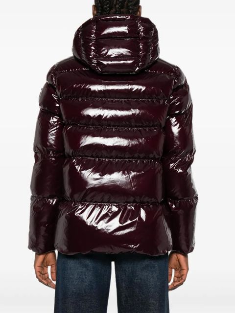 PINKO quilted hooded jacket - Purple