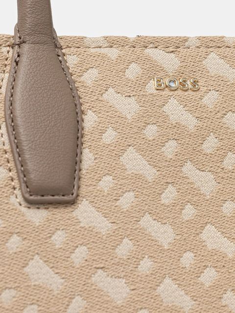 BOSS torebka kolor beżowy 50547939