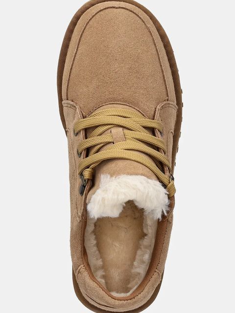 Answear.LAB śniegowce zamszowe kolor brązowy