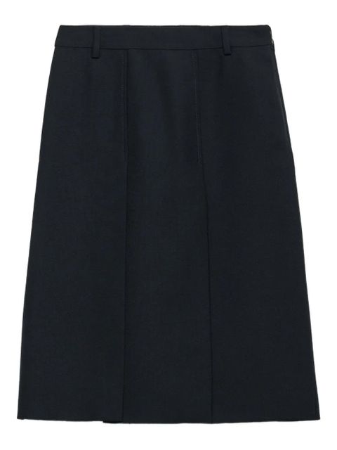 Prada slited midi skirt - Blue - zdjęcie produktu nr 1