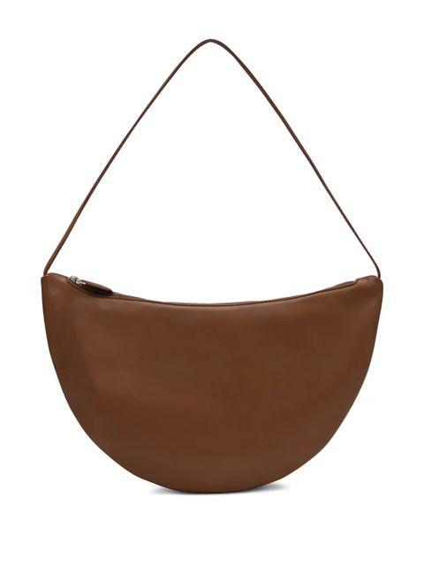 The Row small Izzy zip shoulder bag - Brown - zdjęcie produktu nr 1