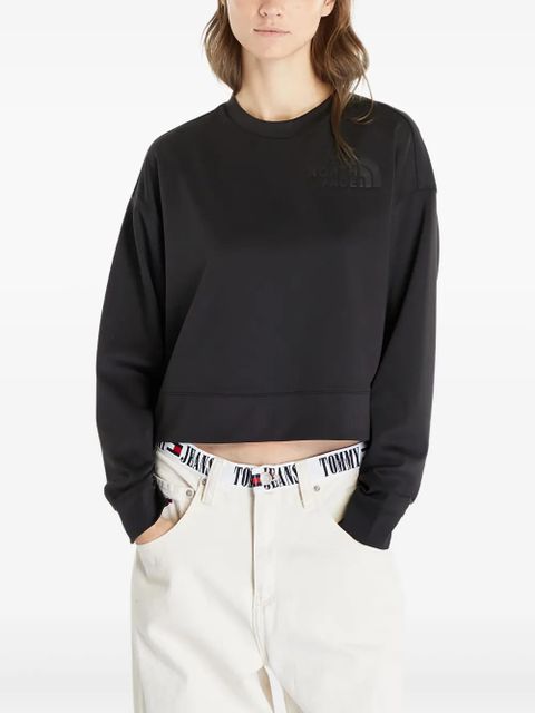 The North Face logo-embroidered sweatshirt - Black - zdjęcie produktu nr 1