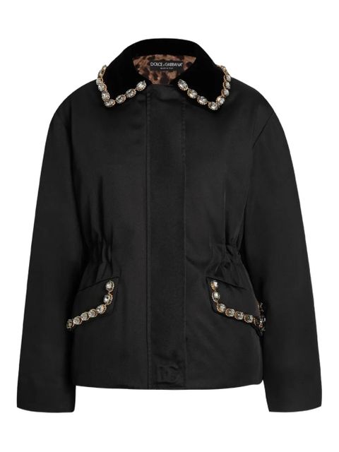 Dolce & Gabbana DNA embellished-collar jacket - Black - zdjęcie produktu nr 1
