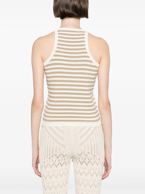 Max Mara Arnes tank top - Neutrals