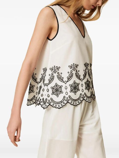 TWINSET embroidery pyjama set (set of two) - White