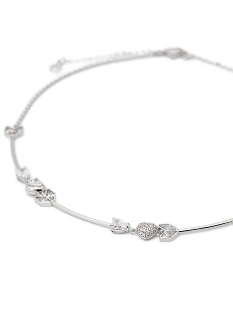 Swarovski Idyllia heart-arrow necklace - Silver