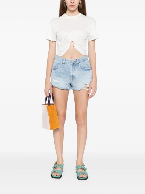 Free People Now Or Never denim shorts - Blue - zdjęcie produktu nr 2