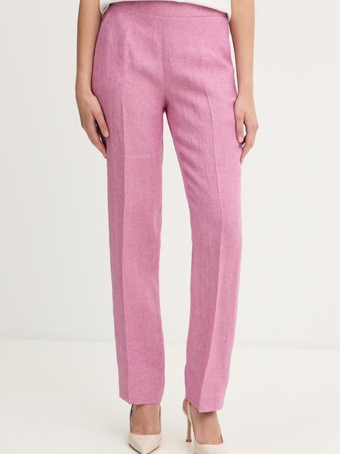 Luisa Spagnoli spodnie damskie lniane Ammenda - zdjęcie produktu nr 1