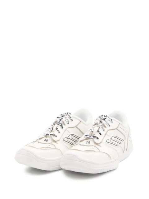 Balenciaga Hapton twisted lace-up sneakers - White