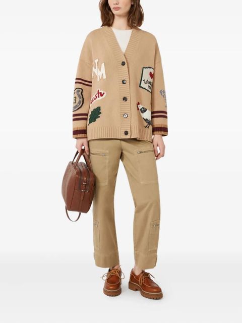 Weekend Max Mara zip-pocket cotton trousers - Neutrals - zdjęcie produktu nr 2