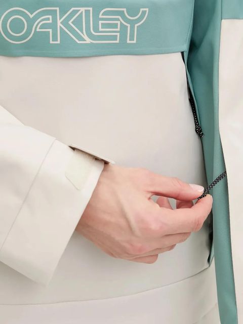 Oakley Tnp Tbt colour-block hooded ski jacket - Blue