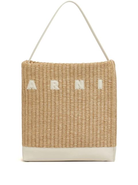 Marni Museo tote bag - Neutrals - zdjęcie produktu nr 1
