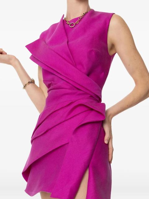 Acler Kenley mini dress - Purple