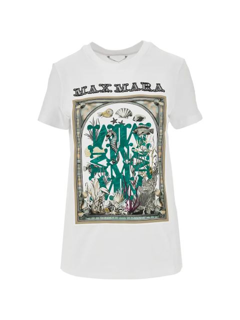 Max Mara Mxmspadino printed T-shirt - White - zdjęcie produktu nr 1
