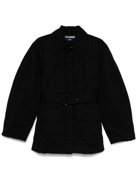 Jacquemus Le Blouson Bari jacket - Black - zdjęcie produktu nr 1