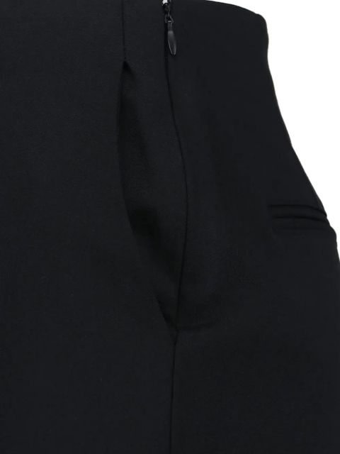 Diesel logo-detail straight trousers - Black