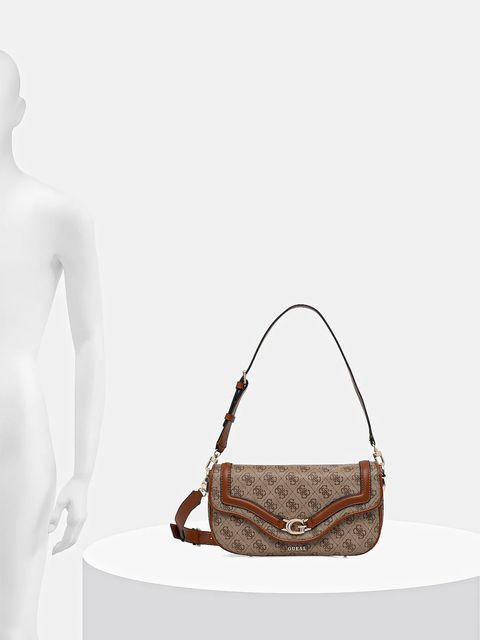 Guess torebka DEA kolor beżowy HWSG79 93200