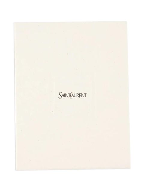 Saint Laurent Cassandre card holder - Neutrals