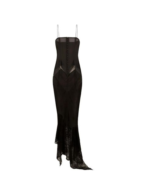 Dolce & Gabbana lace strapless maxi dress - Black - zdjęcie produktu nr 2