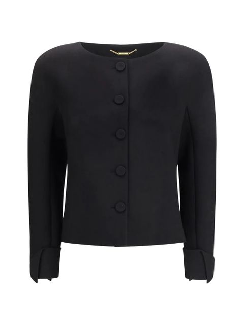 Chloé collarless fitted jacket - Black - zdjęcie produktu nr 1