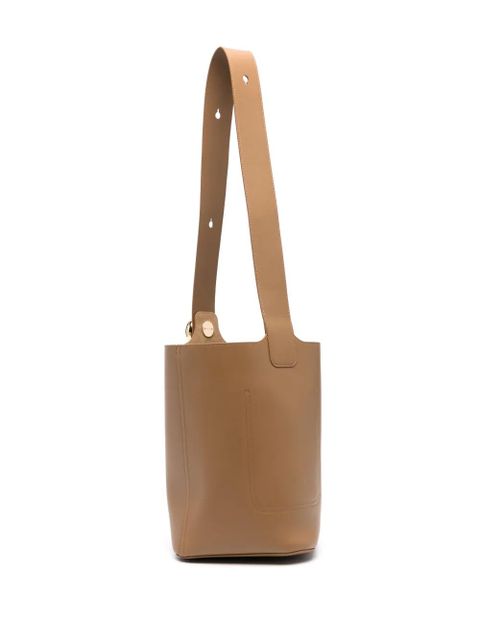 LOEWE medium Pebble leather bag - Brown
