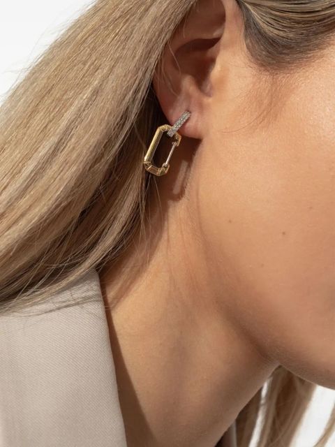 EÉRA 18K yellow gold small Chiara diamond earring - zdjęcie produktu nr 2