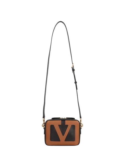Valentino Garavani Viva Superstar leather crossbody bag - Black