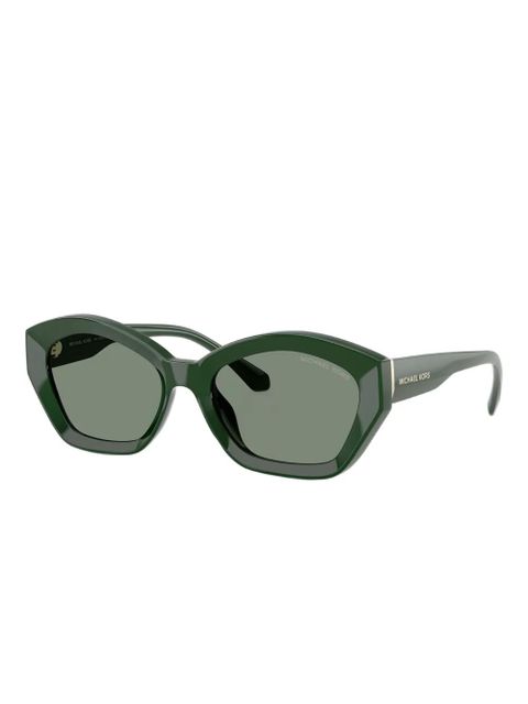 Michael Kors geometric-framed sunglasses - Green - zdjęcie produktu nr 2