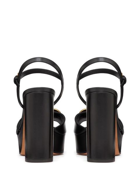 Valentino Garavani 115mm VLogo Signature sandals - Black