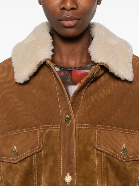 Golden Goose suede jacket - Brown