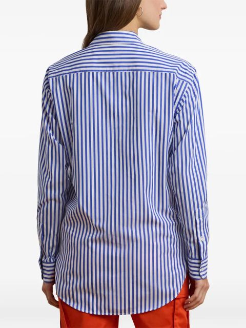 Lauren Ralph Lauren striped cotton shirt - Blue